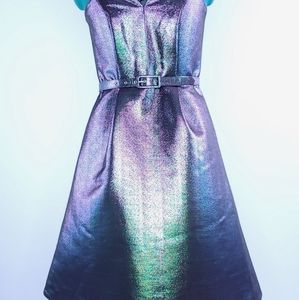 Like new F&F oil slick short party dress